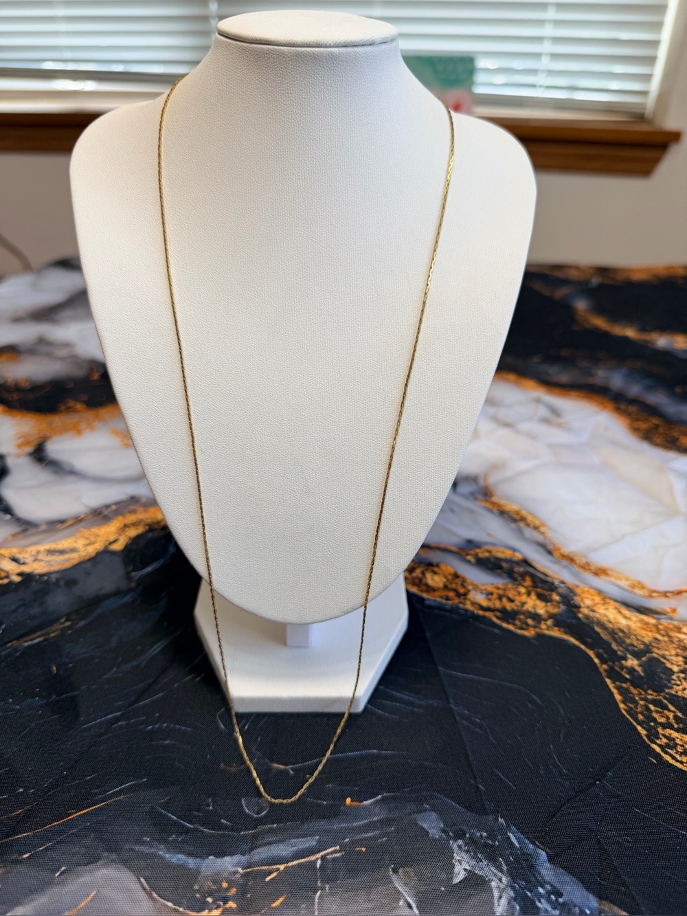Vintage Monet gold necklace